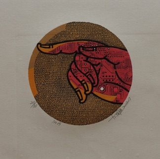 Zuo Wei 佐威
HUST Student
Untitled IV 140mm x 140mm
Woodcut with Digital and Embossing Zuo Wei 佐威
HUST Student
Untitled IV 140mm x 140mm
Woodcut with Digital and Embossing